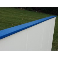 Iron Sleek Blue Poly Cap Rail SLIM